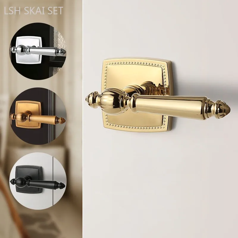 Home Hardware Bathroom Lighting - High-quality Golden Bedroom Door Lock Light