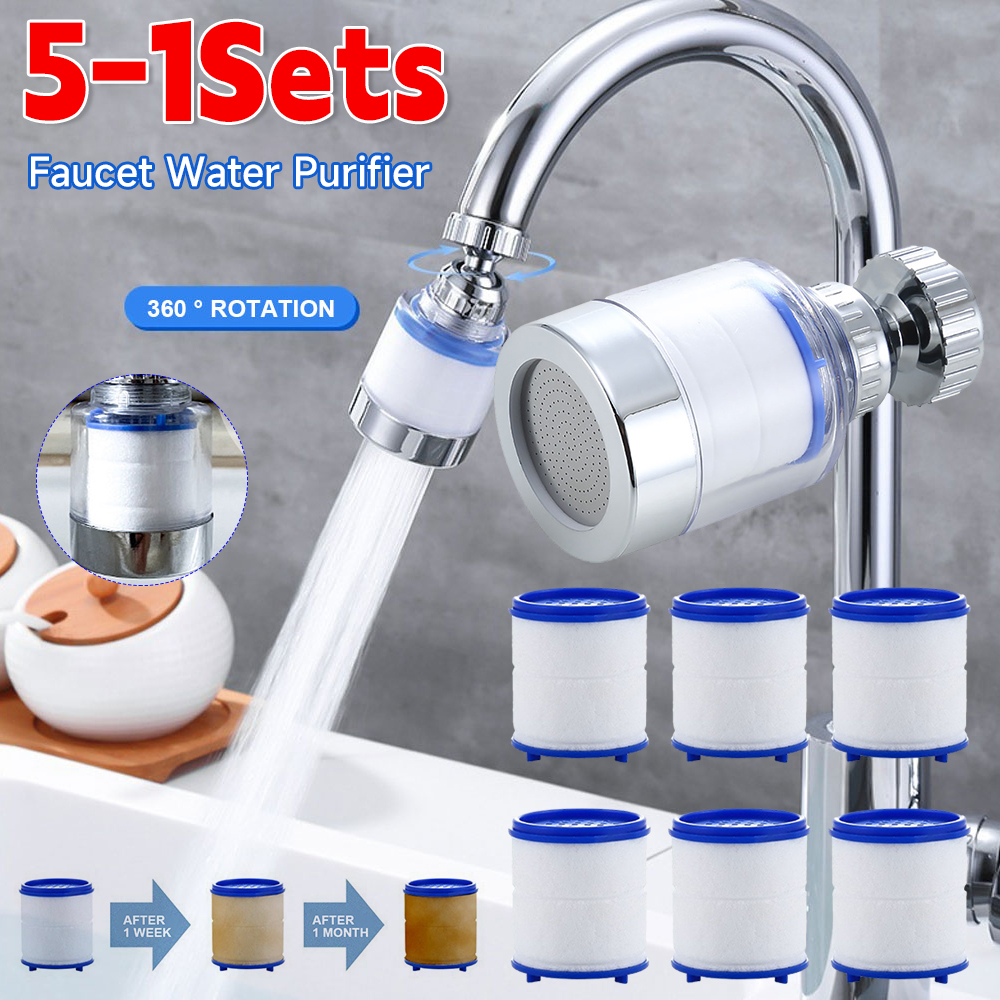 Home Bathroom Renovation - Faucet Filter Elements Water Purifier Filter