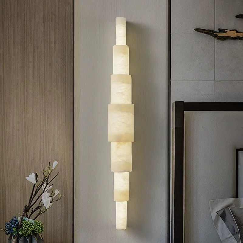 Home Hardware Bathroom Lighting - 2025 New marble ceiling wall lamp,