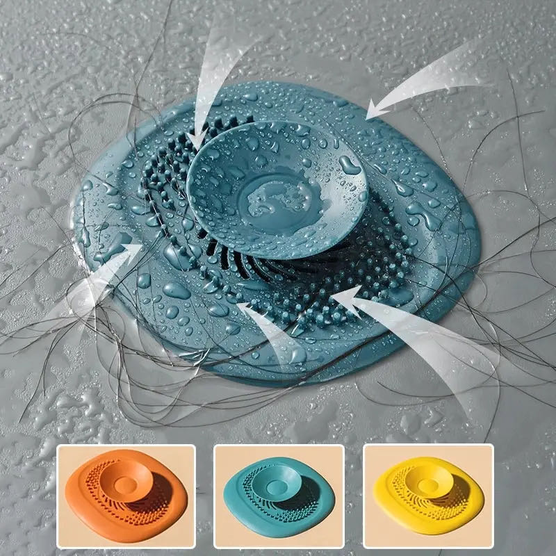 Home Bathroom Renovation - Silicone Kitchen Sink Plug Shower Filter