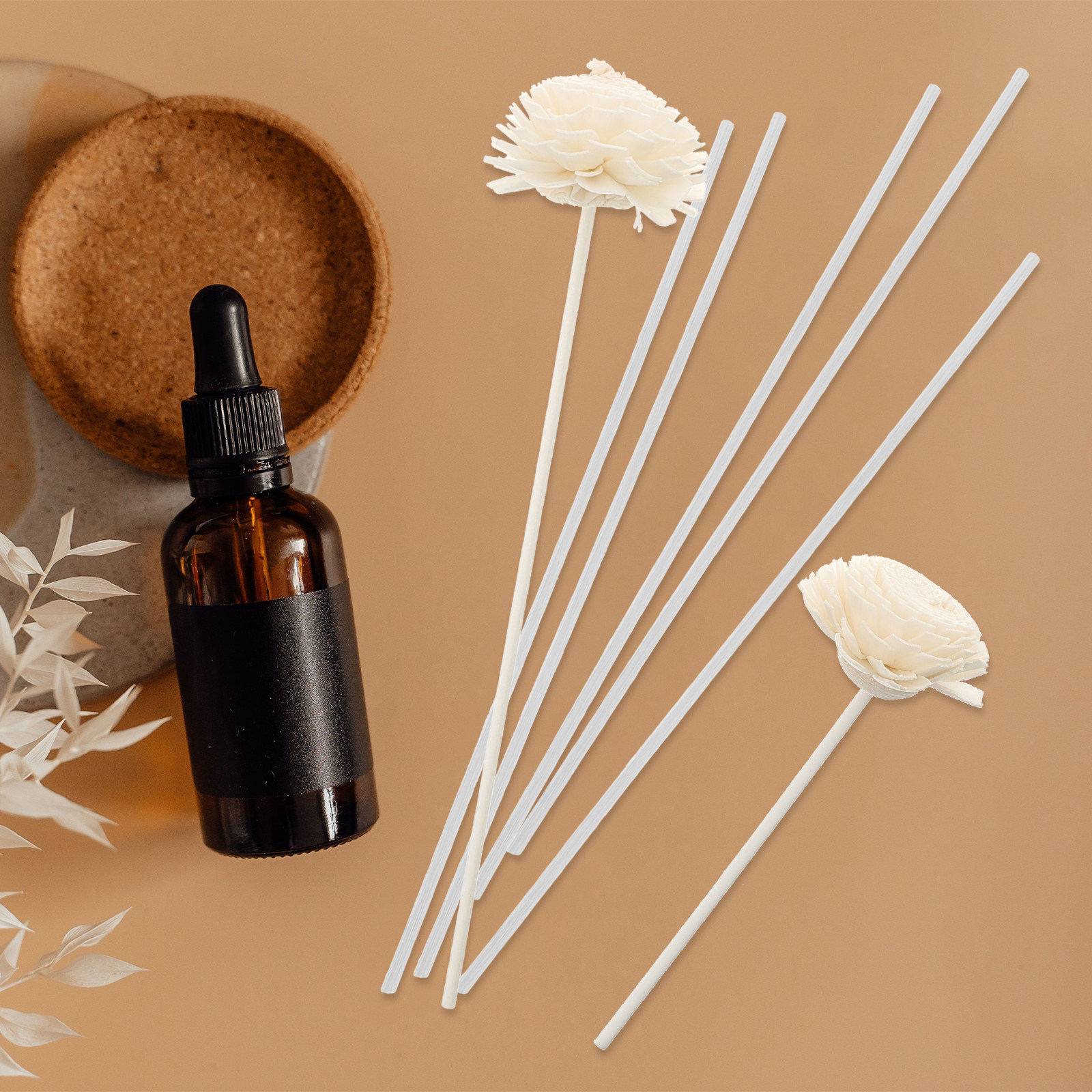 Home Essentials Bathroom Accessories - Diffuser Sticks Essential Oil Fragrance Replacement