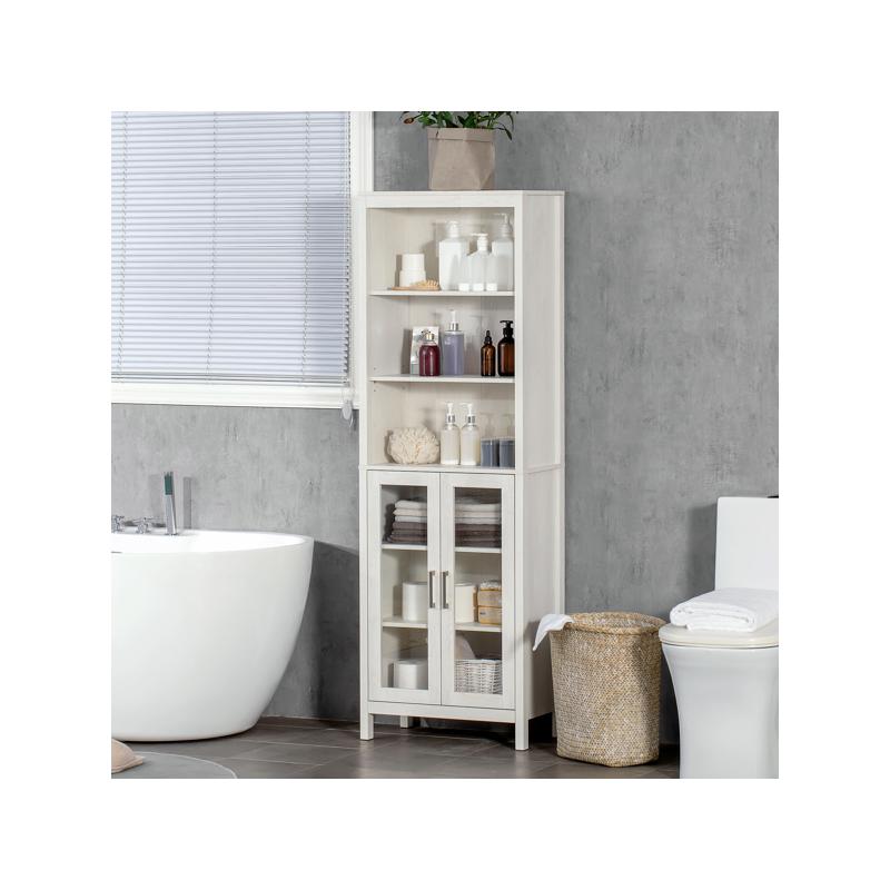 Home Essentials Bathroom Cabinet - Bathroom Storage Cabinet for Organizing Essentials