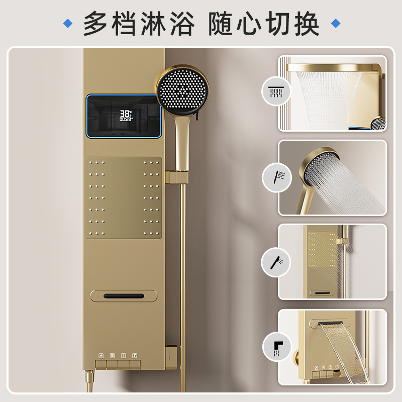 Space-Gray Smart Digital Displ - Home Bathroom Shower avis et prix