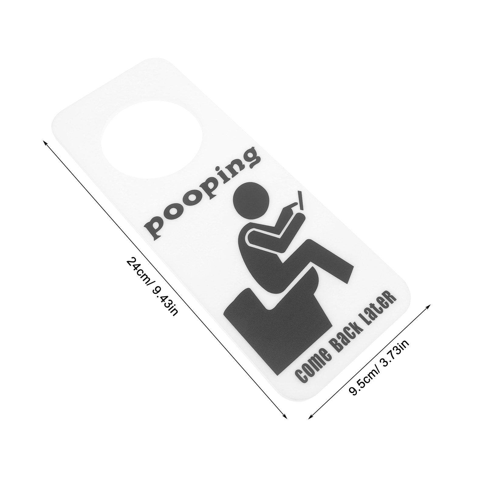 Toilet Occupied Door Sign Funn - Home Bathroom Occupied Sign avis et prix