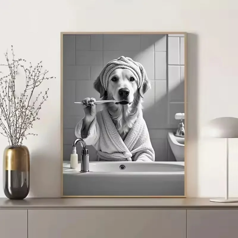 Animal Bathroom Toilet Paper C - Home Bathroom Wallpaper avis et prix