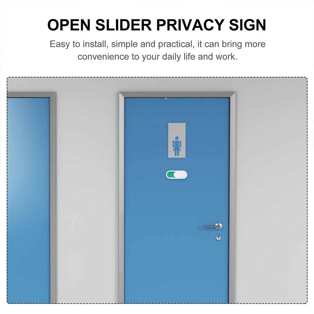 Sign Vacant Occupied Slider Di - Home Bathroom Occupied Sign avis et prix