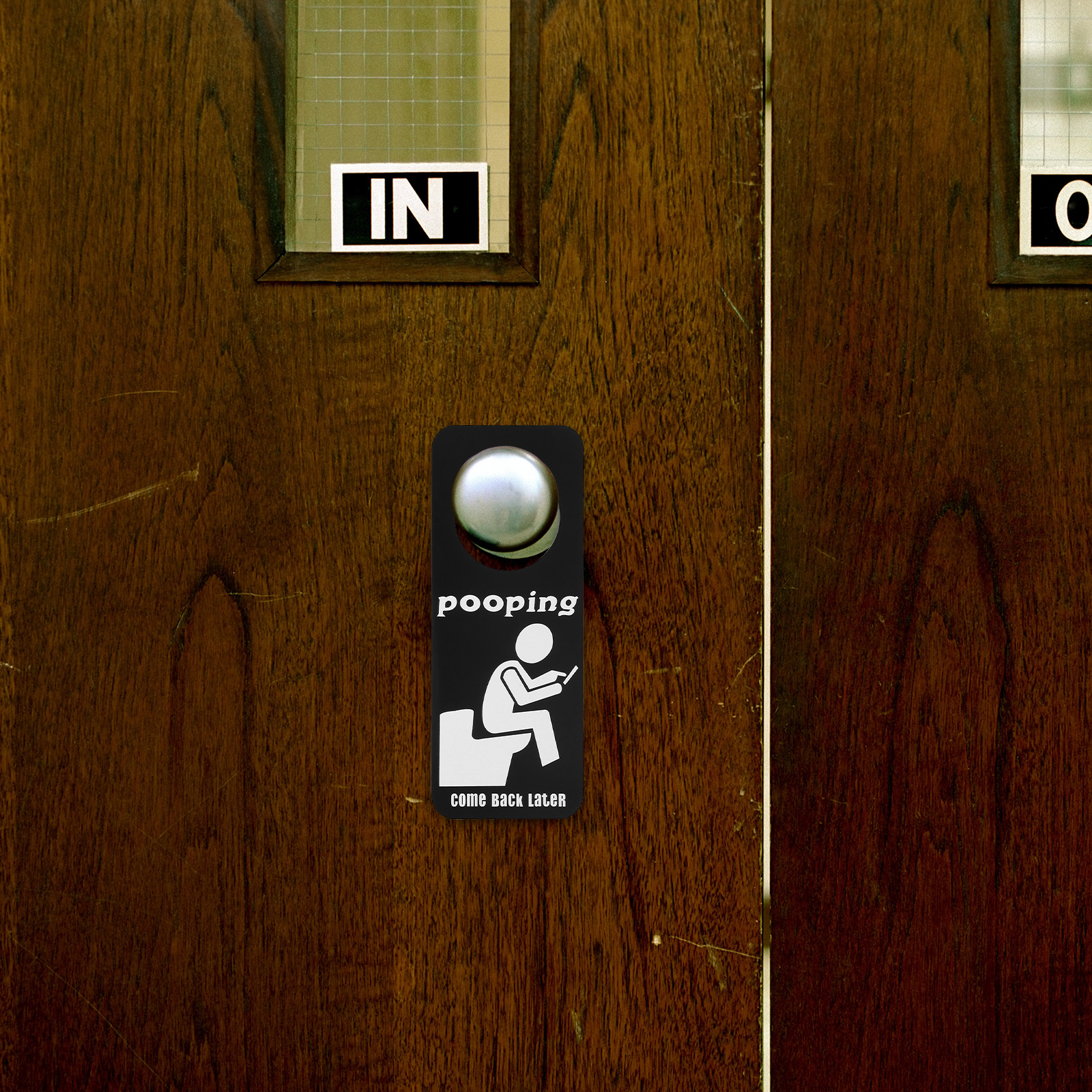 Funny Occupied Sign for Bathro - Home Bathroom Occupied Sign avis et prix