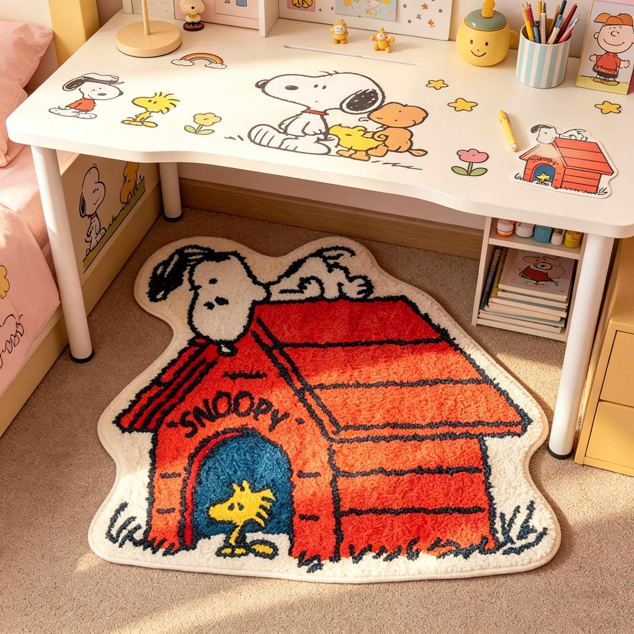 Cute Cartoon Snoopy House Shap - Home Goods Bathroom Decor avis et prix