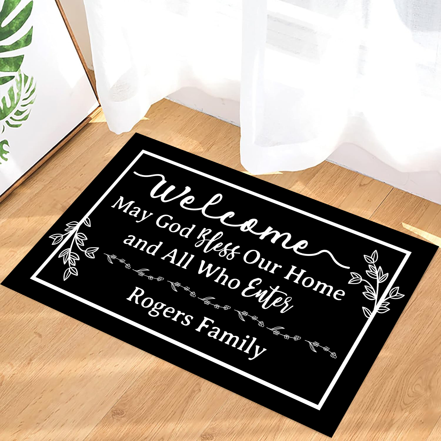 May God Bless Our Home and All - Home Bathroom Name avis et prix