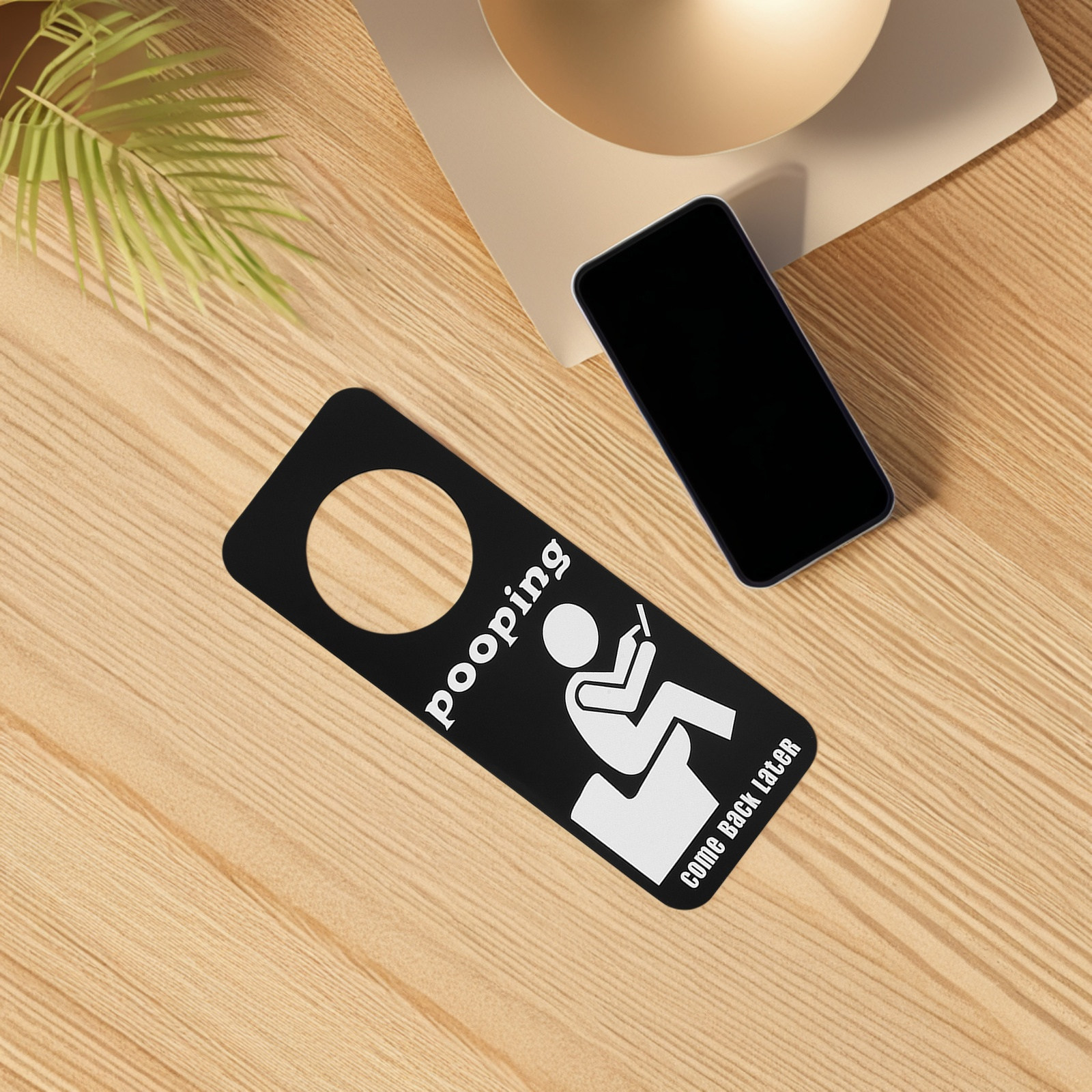 Funny Bathroom Occupied Door S - Home Bathroom Occupied Sign avis et prix