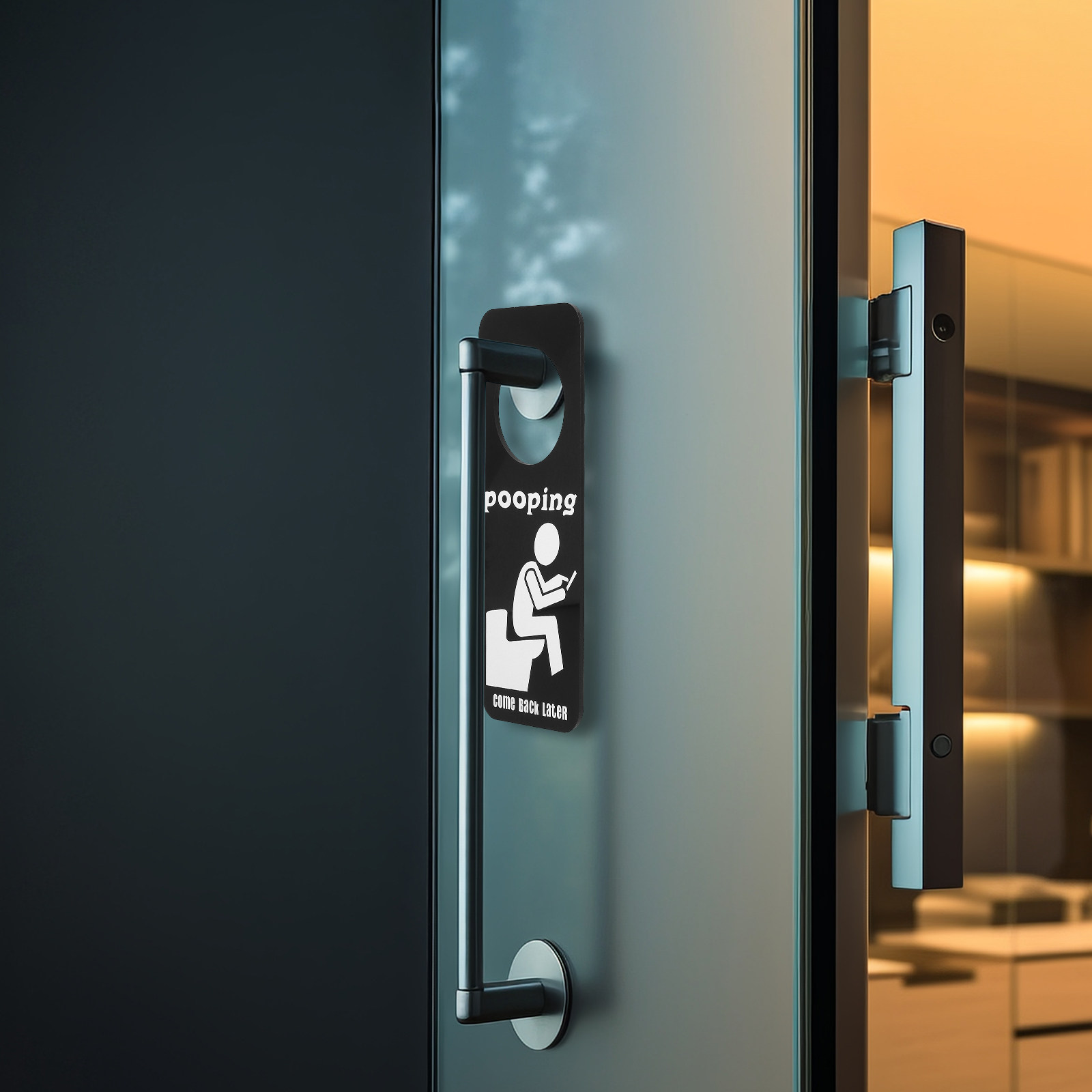 Funny Bathroom Occupied Door S - Home Bathroom Occupied Sign avis et prix