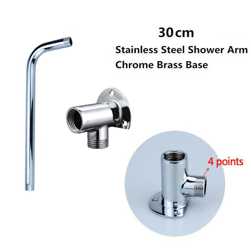 Stainless Steel Shower Arm Wal - Home Bathroom Renovation avis et prix