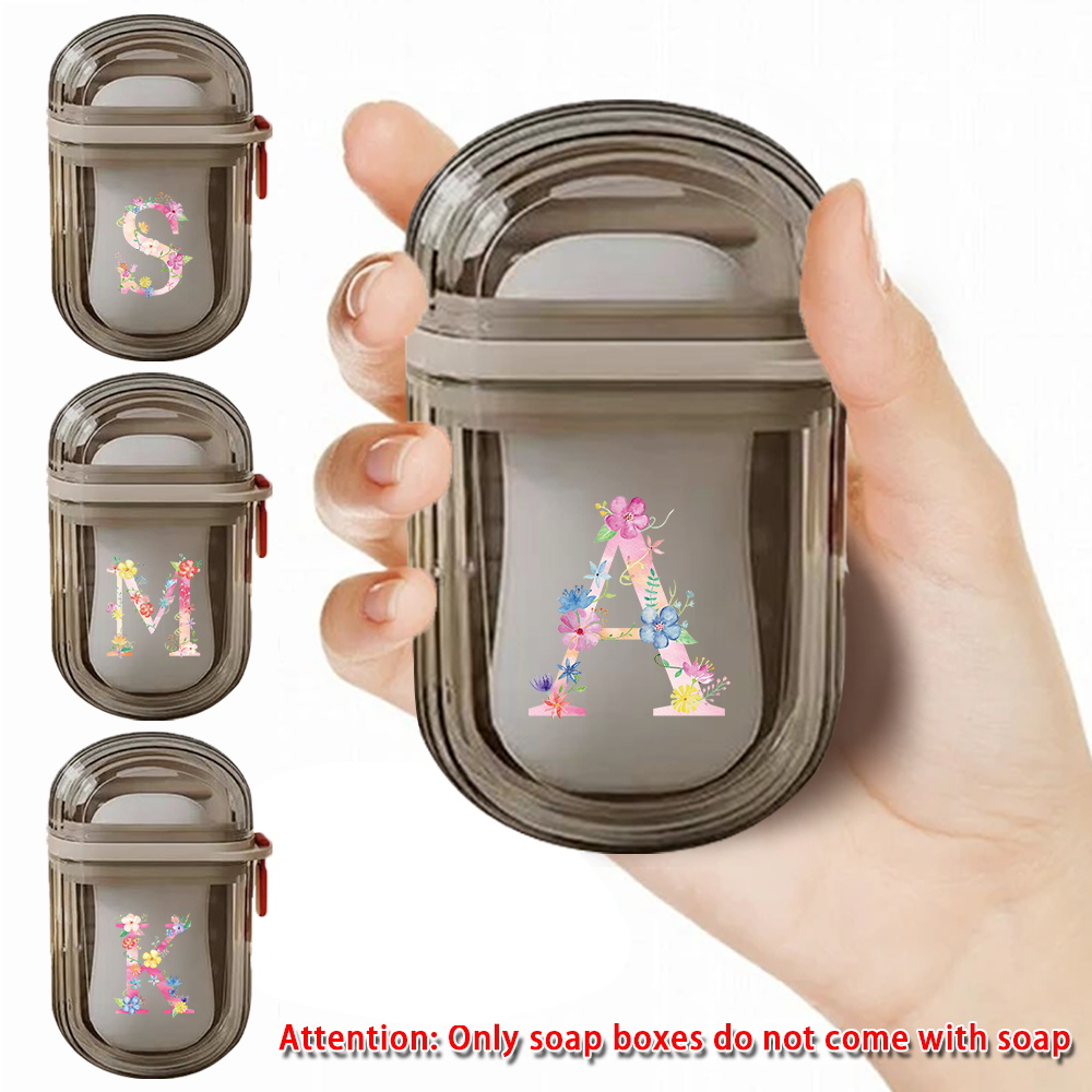 1pcs Soap Box Tray Soap Case O - Home Bathroom Name avis et prix