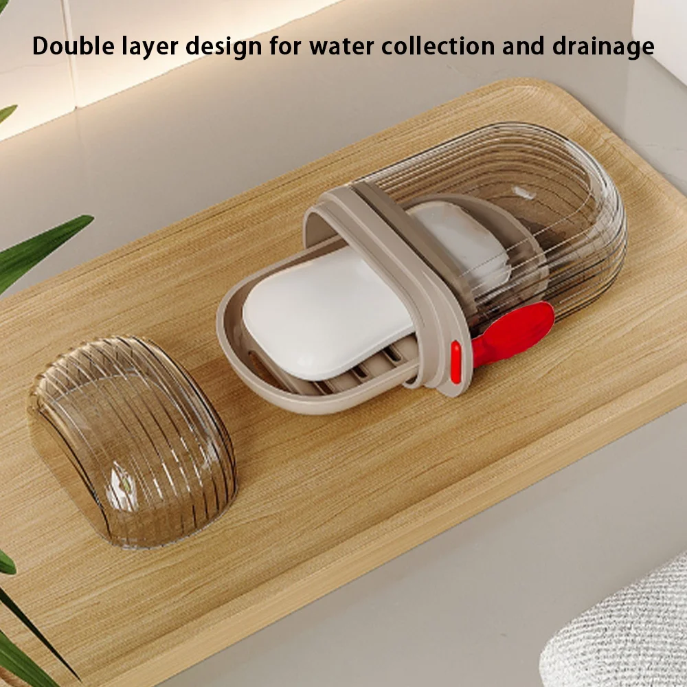 1pcs Soap Box Tray Soap Case O - Home Bathroom Name avis et prix