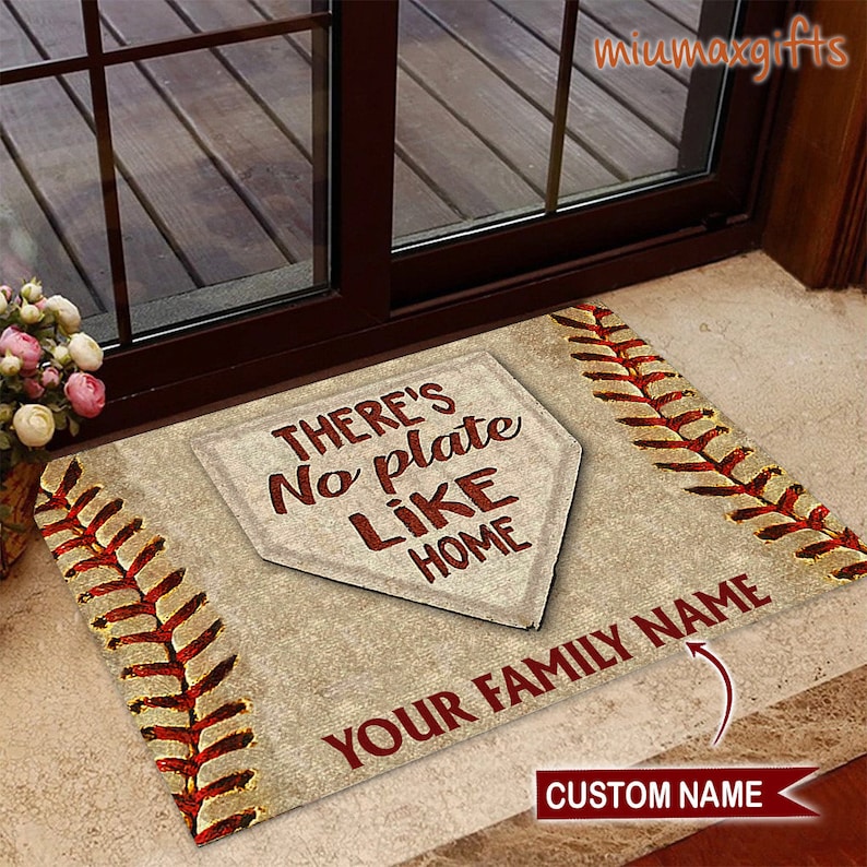 Personalized Baseball Name Doo - Home Bathroom Name avis et prix