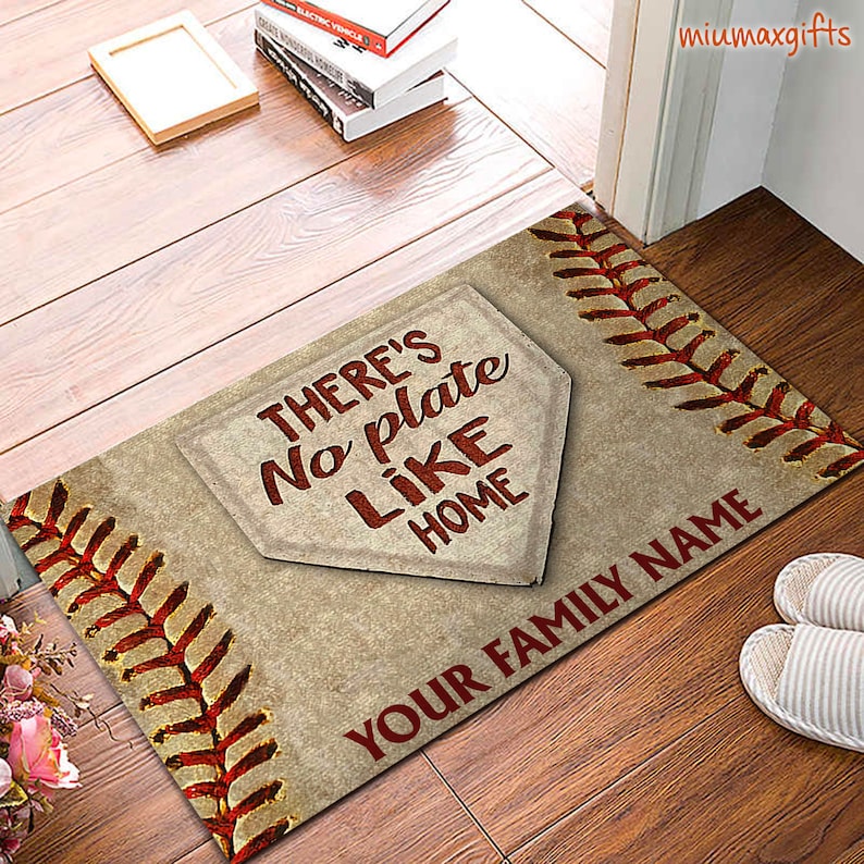 Personalized Baseball Name Doo - Home Bathroom Name avis et prix