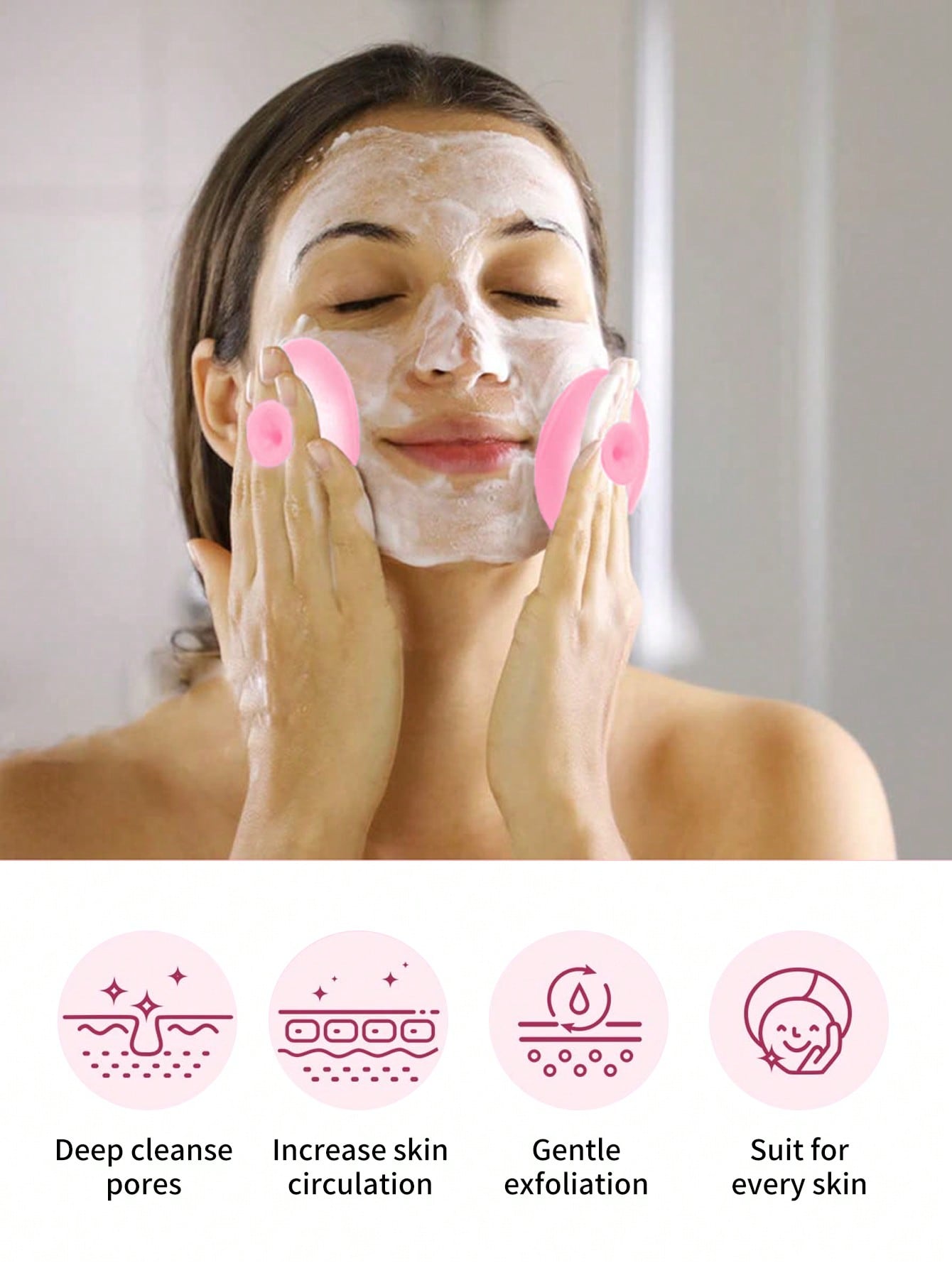 WANMEI 1pc Soft Silicone Body  - Home Essentials Bathroom Accessories avis et prix