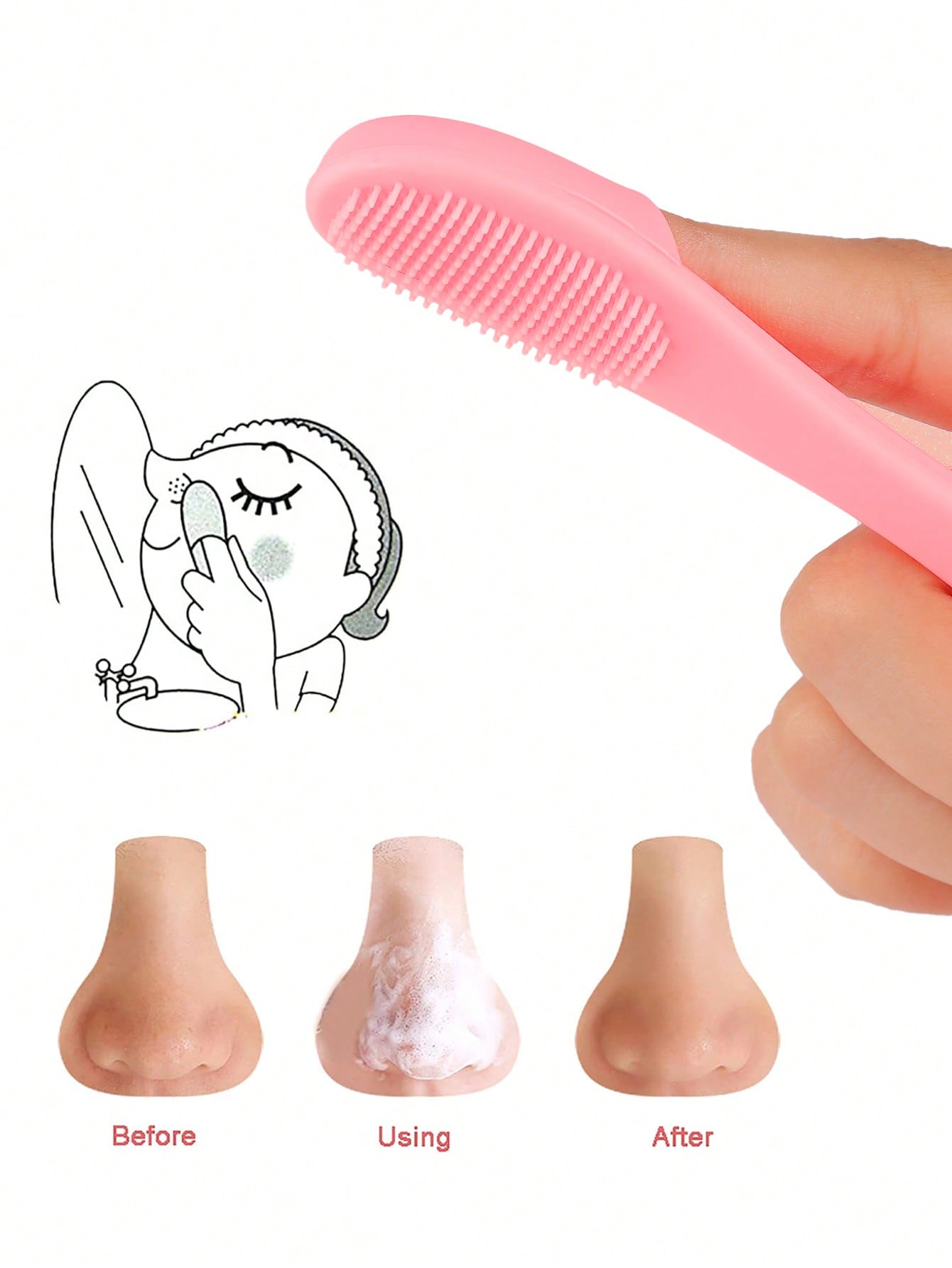 WANMEI 1pc Soft Silicone Body  - Home Essentials Bathroom Accessories avis et prix