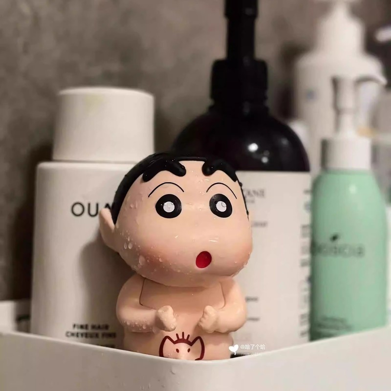 Bathing Crayon Shin Chan Cute  - Home Goods Bathroom Decor avis et prix