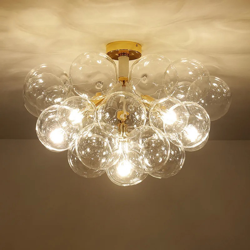 Modern Clear Bubble Ceiling li - Home Hardware Bathroom Lighting avis et prix