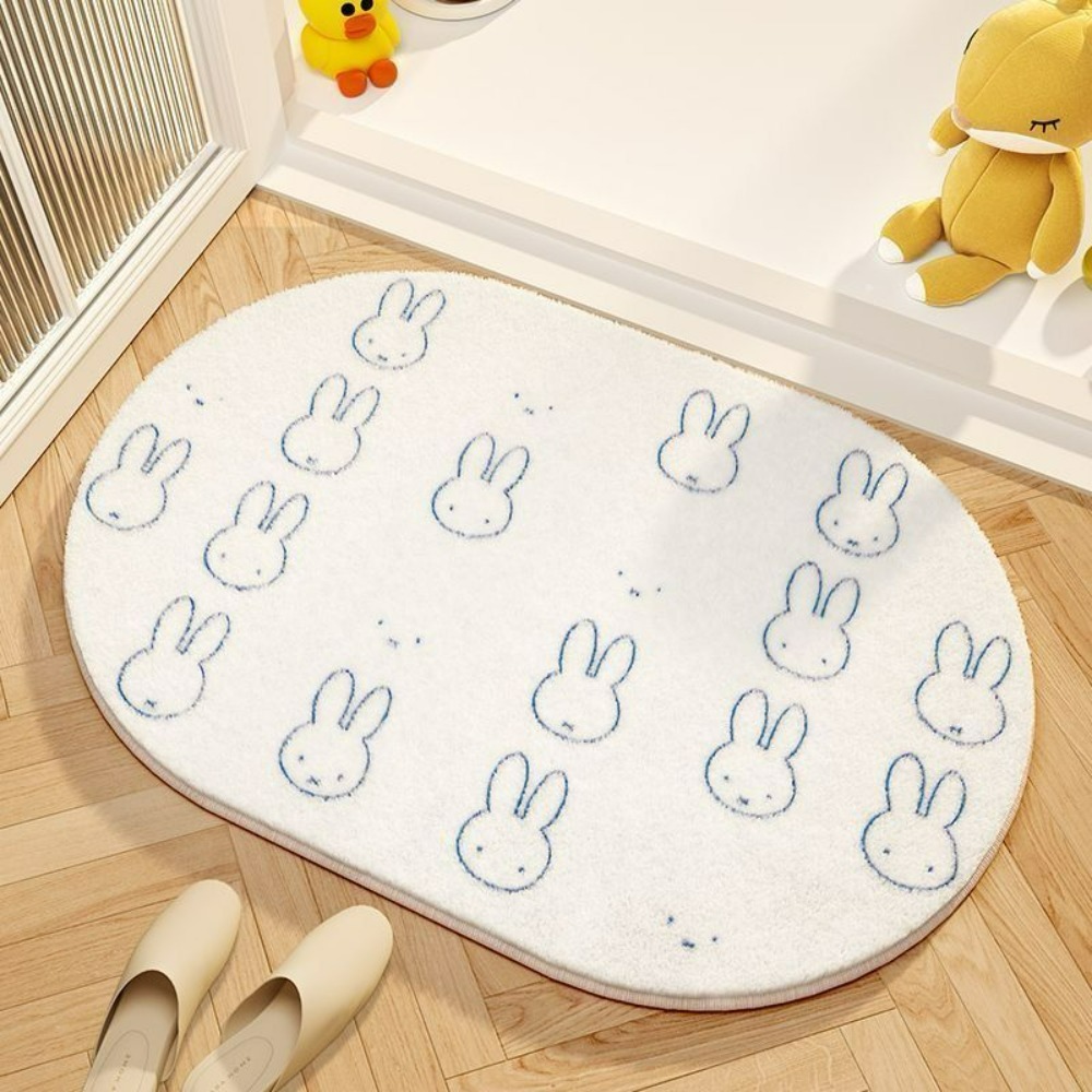 Miffy Cartoon Floor Mat Soft I - Home Goods Bathroom Decor avis et prix