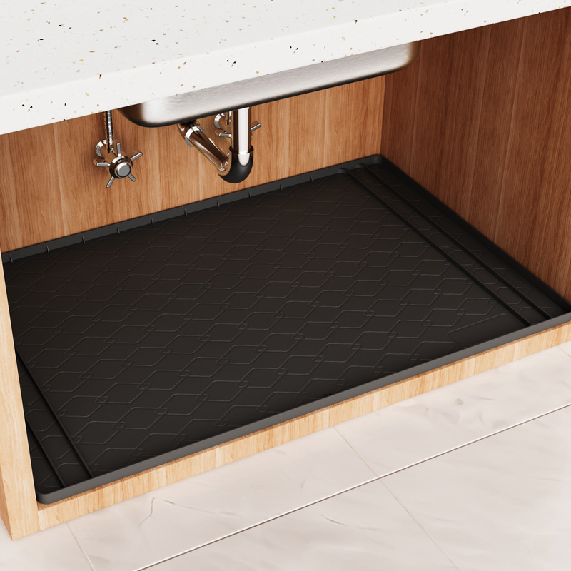 Silicone Under Sink Mat Kitche - Home Essentials Bathroom Cabinet avis et prix