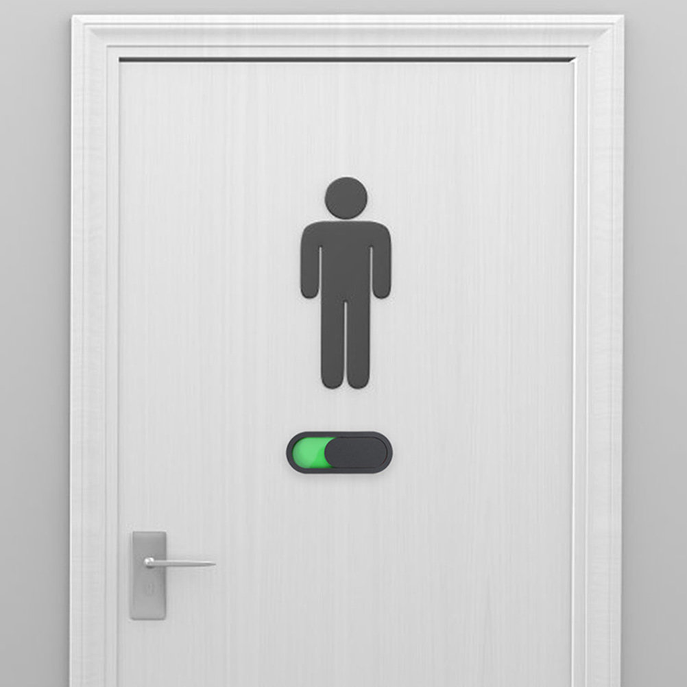 2Pcs Door Status Sign Stable O - Home Bathroom Occupied Sign avis et prix