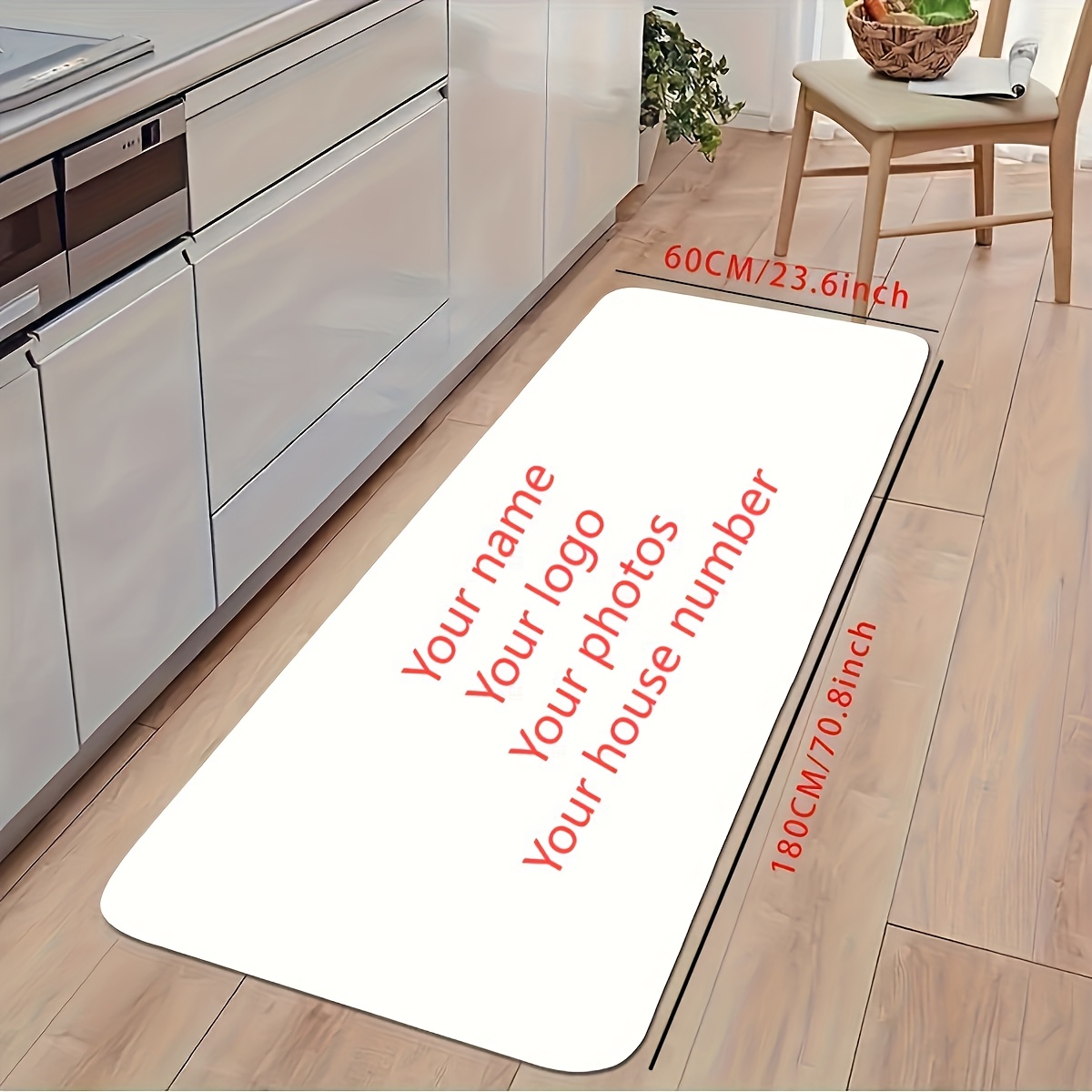 Customizable DIY Mat Entrance  - Home Bathroom Name avis et prix