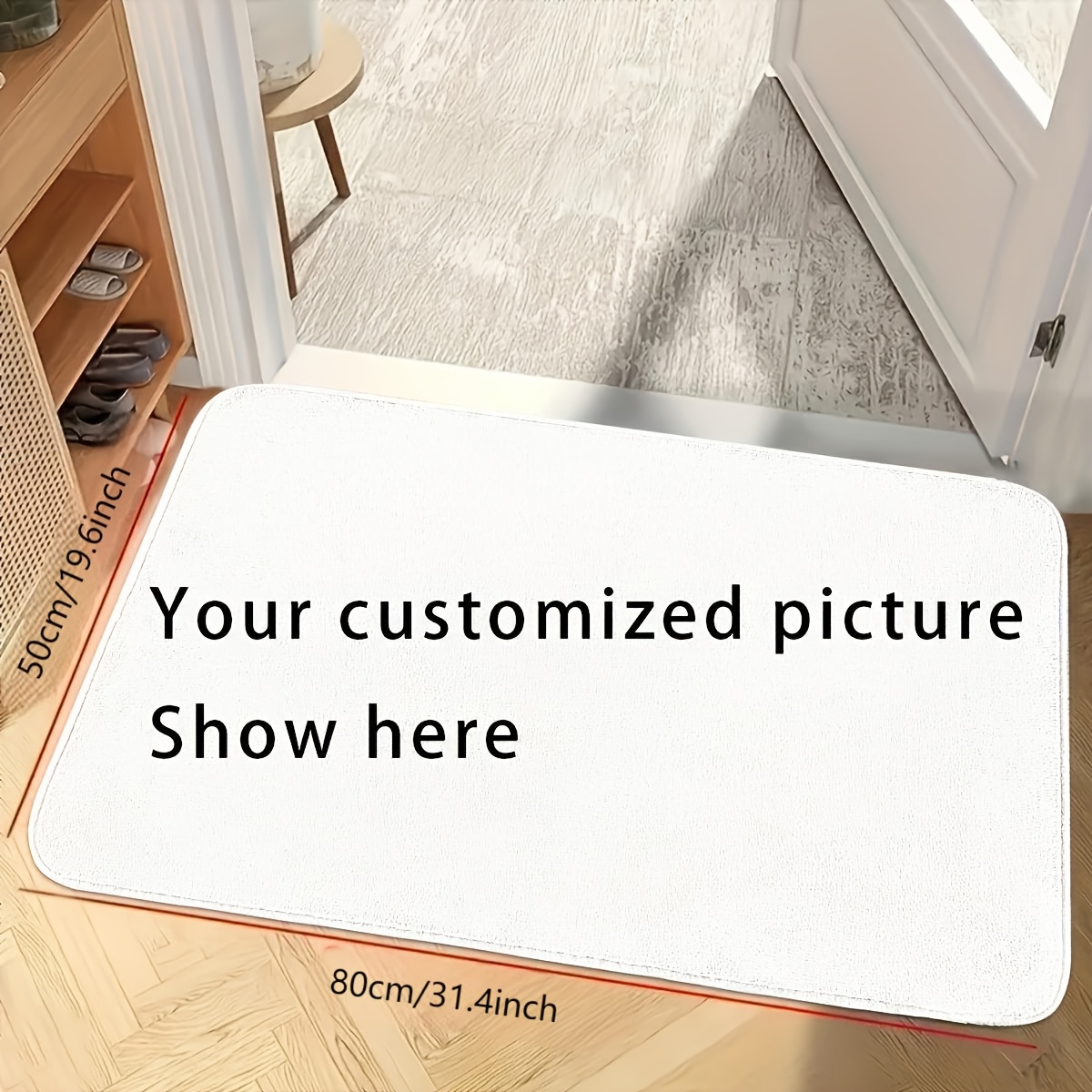 Customizable DIY Mat Entrance  - Home Bathroom Name avis et prix