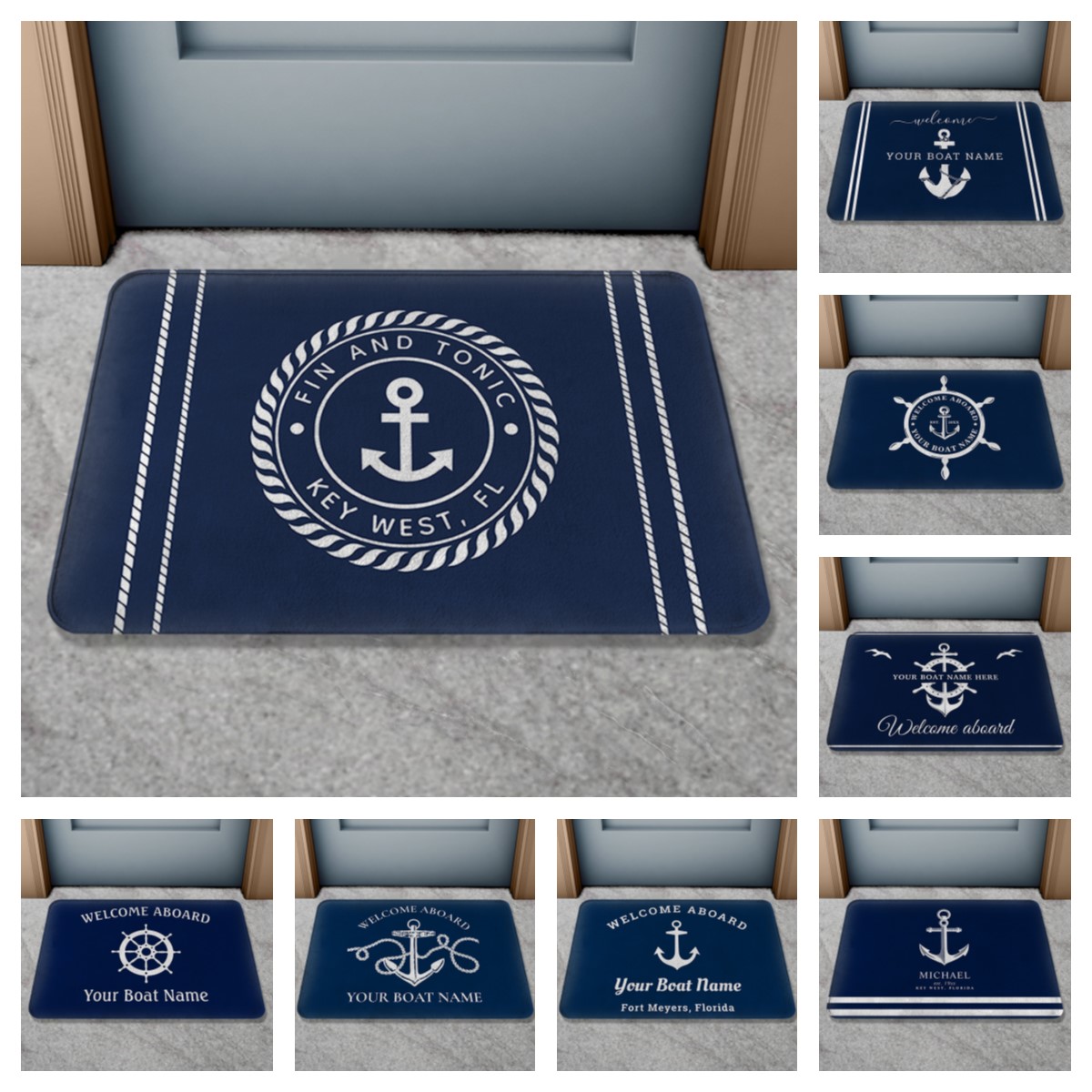 Personalized Custom Boat Name  - Home Bathroom Name avis et prix