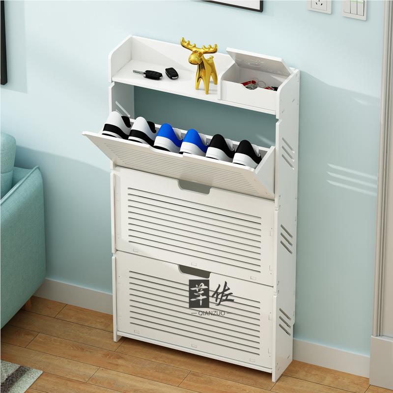 Ultra-Thin Doorway Shoe Rack M - Home Bathroom Design Simple avis et prix