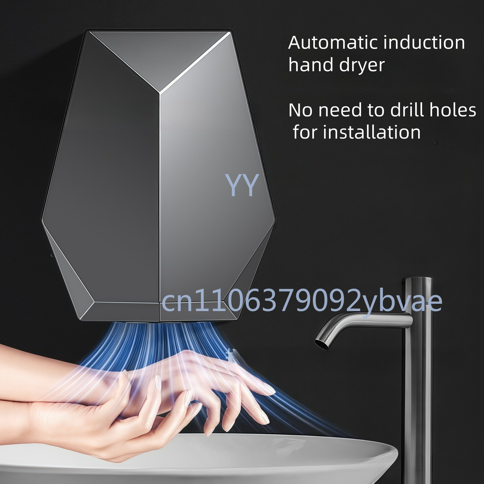Intelligent Automatic Inductio - Home Bathroom Hand Dryer avis et prix
