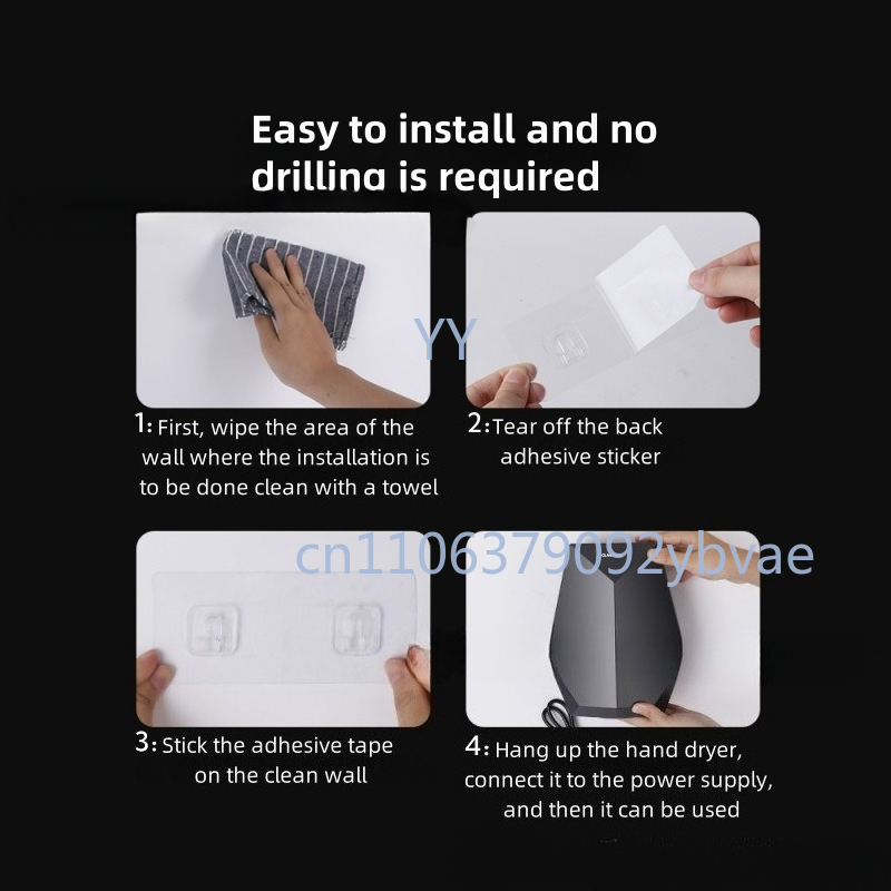 Intelligent Automatic Inductio - Home Bathroom Hand Dryer avis et prix