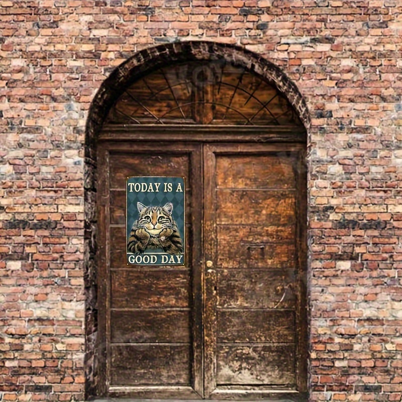 A Metal Tin Sign (8''x12''/20c - Home Goods Bathroom Decor avis et prix