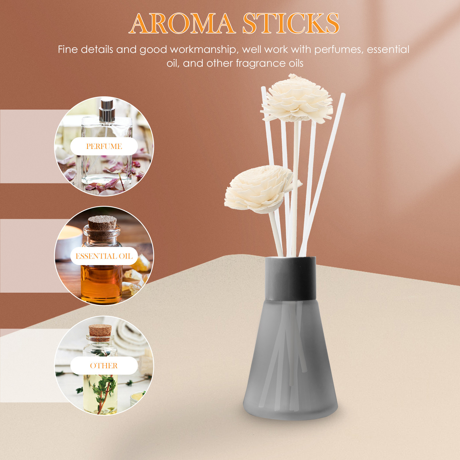 Diffuser Sticks Essential Oil  - Home Essentials Bathroom Accessories avis et prix