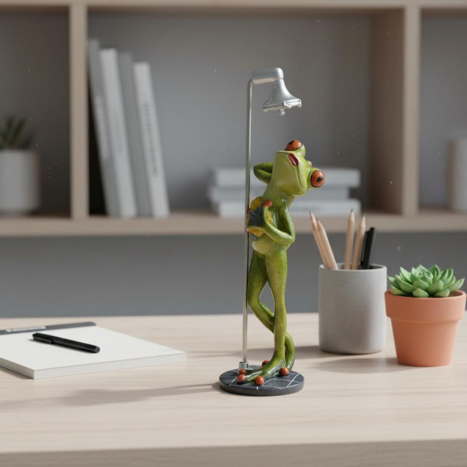 Showering Frog Figurine Great  - Home Bathroom Shower avis et prix