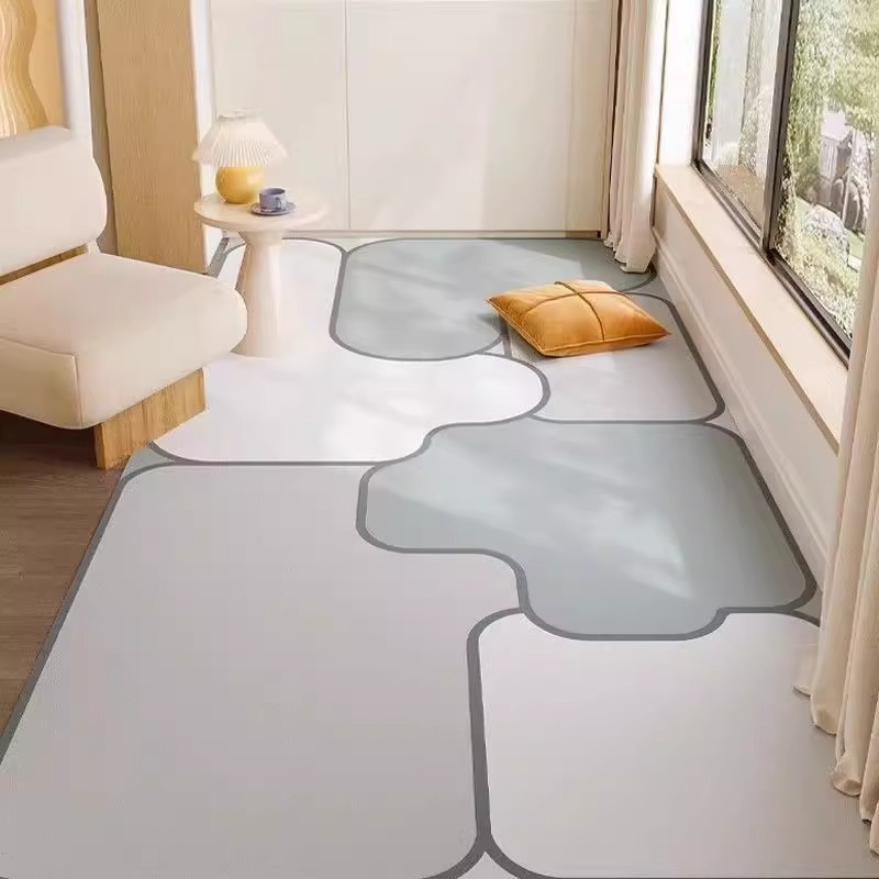 PVC Kitchen Floor Mat Modern I - Home Bathroom Design Simple avis et prix