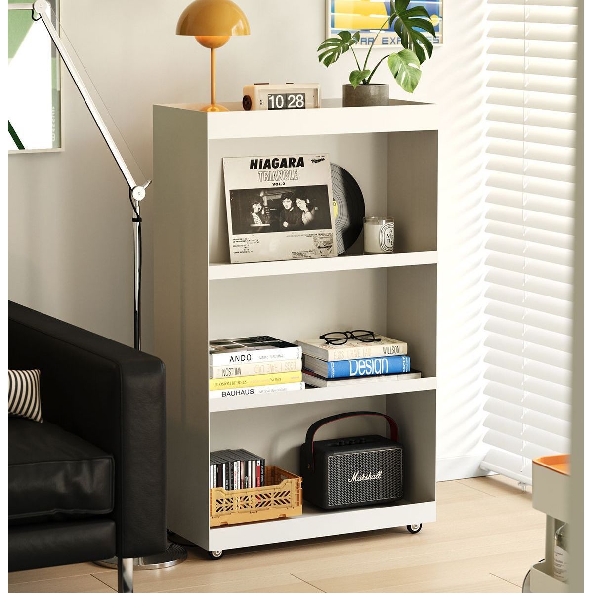 Shelf Nordic simple home floor - Home Bathroom Design Simple avis et prix