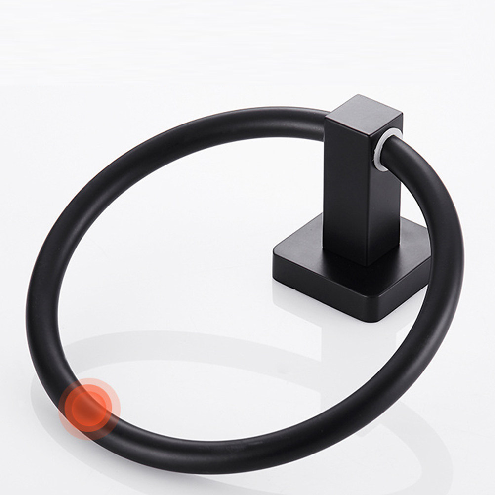 Aluminum Towel Ring Wall Mount - Home Bathroom Design Simple avis et prix