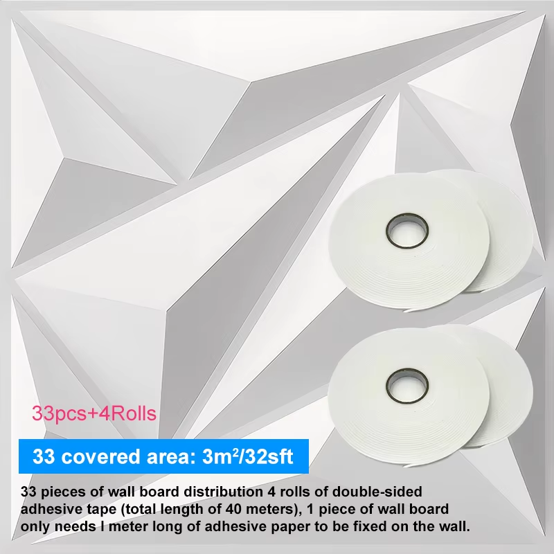 Living Room Wallpaper 3D Three - Home Bathroom Wallpaper avis et prix