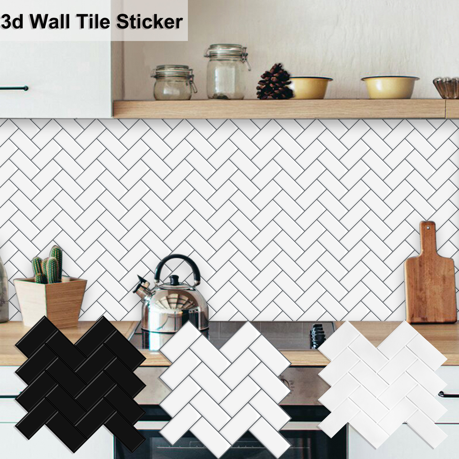 10 Sheets Peel And Stick Backs - Home Bathroom Wallpaper avis et prix