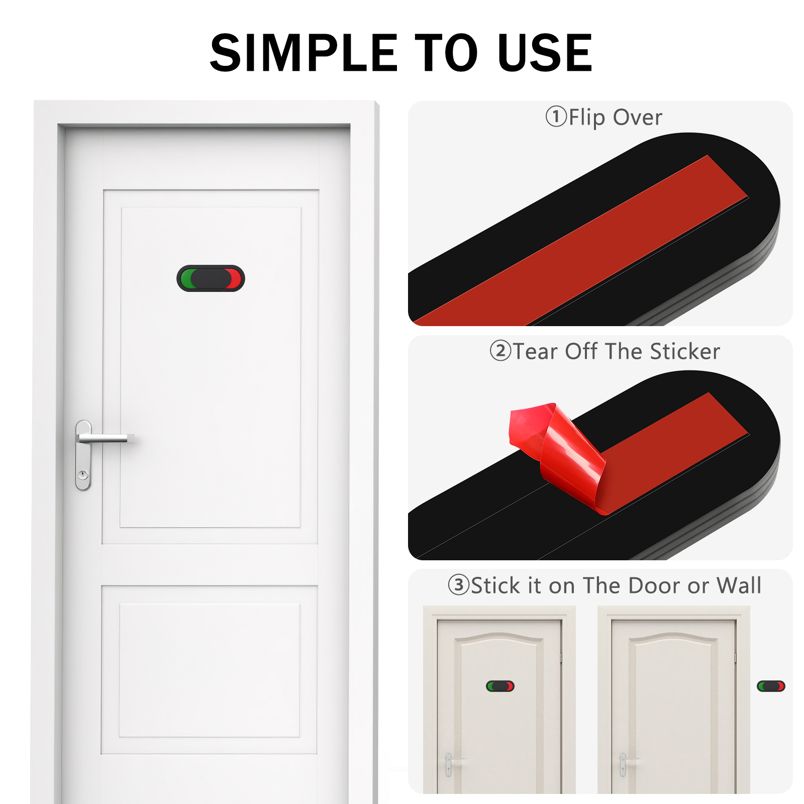 Switching Door Sign Status Occ - Home Bathroom Occupied Sign avis et prix