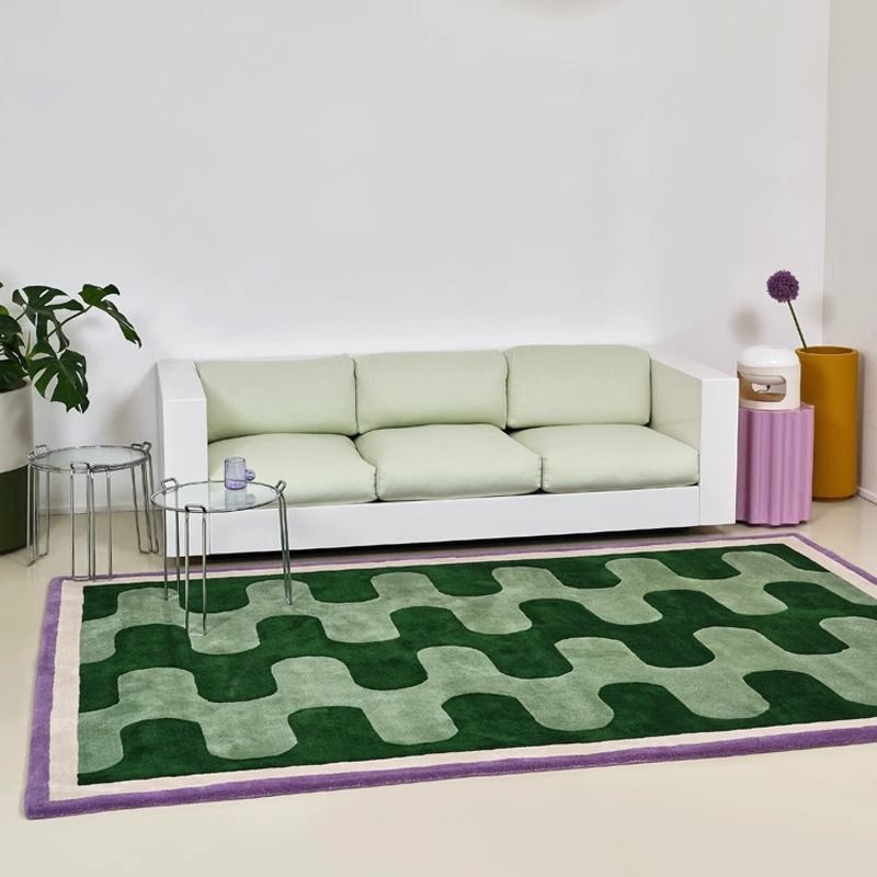 VIKAMA Simple Lines Plush Faux - Home Bathroom Design Simple avis et prix