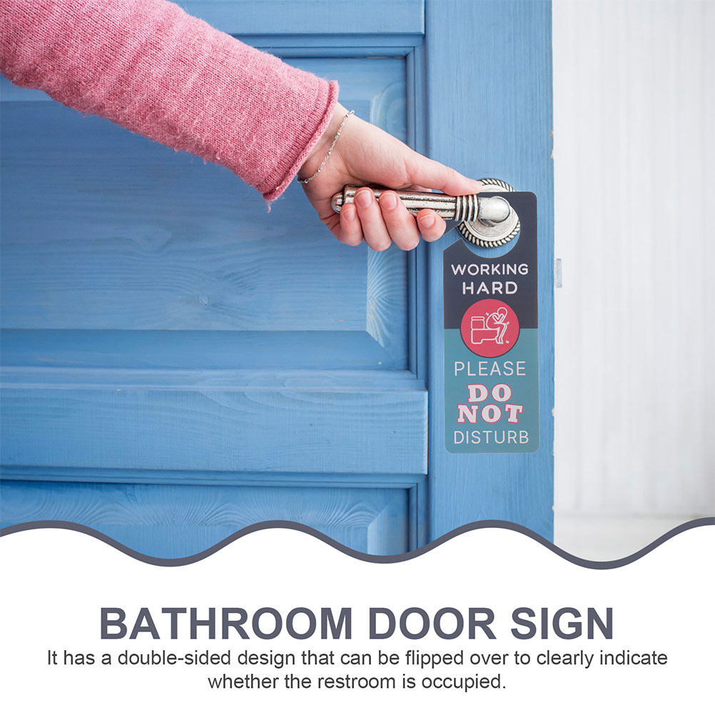 2Pcs Bathroom Door Sign Double - Home Bathroom Occupied Sign avis et prix